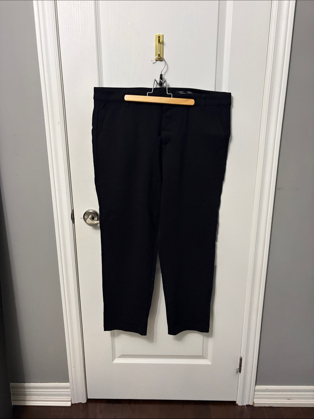 Liverpool Black Slim Crop Trousers